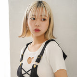 ハートモチーフピアス