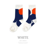 【メール便】幾何学アートカラーソックス 【靴下】