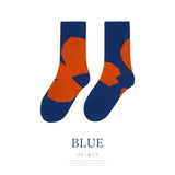 【メール便】幾何学アートカラーソックス 【靴下】