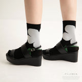 【メール便】幾何学アートカラーソックス 【靴下】