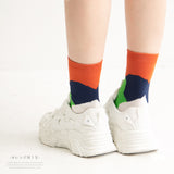 【メール便】幾何学アートカラーソックス 【靴下】