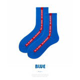 【メール便】ラインアクセントネオンカラーソックス 【靴下】