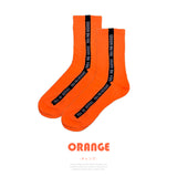 【メール便】ラインアクセントネオンカラーソックス 【靴下】