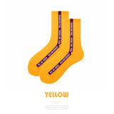 【メール便】ラインアクセントネオンカラーソックス 【靴下】