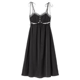 レースランジェリー風キャミワンピース