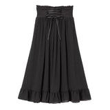 選べるバックレースアップスカート