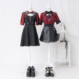 選べるデザインサイドプリーツスカート