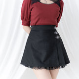 選べるデザインサイドプリーツスカート