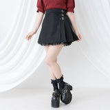 選べるデザインサイドプリーツスカート