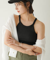 カップ付きアメスリタンクトップ