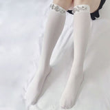 ビジューハイソックス