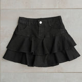 フリルマーメイドティアードスカパン