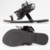 ドットチュールリュバンサンダル