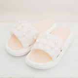 パール厚底サンダル