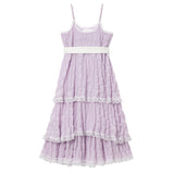 ティアードレースキャミワンピース