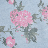 バラプリントワイドデニムパンツ