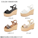 ラグジュアリ厚底サンダル