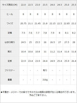 8cmヒール定番レースアップブーツ