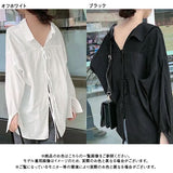 【メール便】バックリボンブラウス