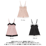 【メール便】ランジェリーライクサロペット