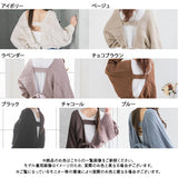 バックディティールボーダー編みニットトップス