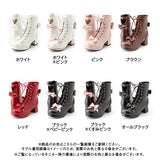 ハートカットロリータショートブーツ