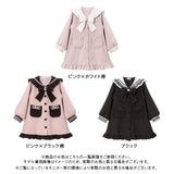 セーラーリボンフリルコート