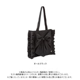 ビッグリボンフレンチガーリートートバッグ