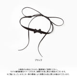 ブラックリボンベロアチョーカー