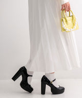 【送料無料 4/30 11時まで】【予約　5/1発送】定番ストラップ11cm太ヒールパンプス 【レディース】【通販】【SD】