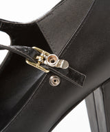 定番ストラップ11cm太ヒールパンプス 【レディース】【通販】