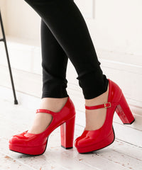 レッド(エナメル)