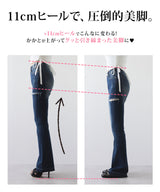 11cmヒール美脚ドレープサンダル 【ギャル】【甘エロ】【あざとい】