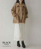 【ブラックのみ定価】10.5cmチャンキーヒール最強美脚ショートブーツ【大きいサイズ有】