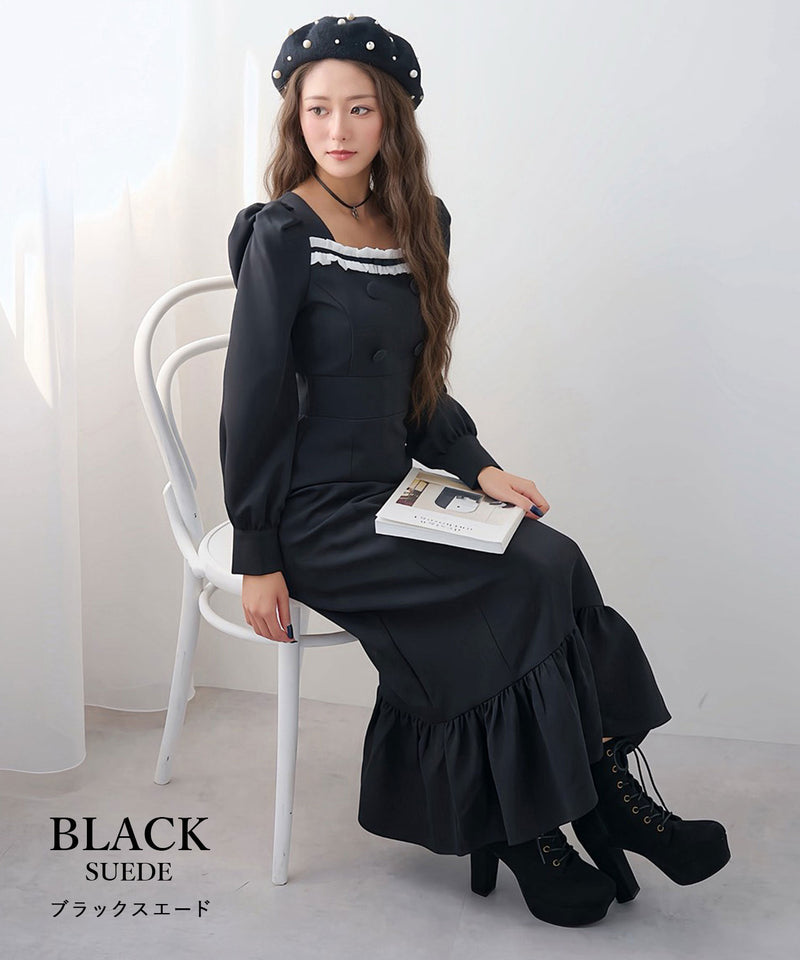 【予約　12/2発送 ブラックのみ】10.5cmヒール最強美脚レースアップショートブーツ【大きいサイズ有】