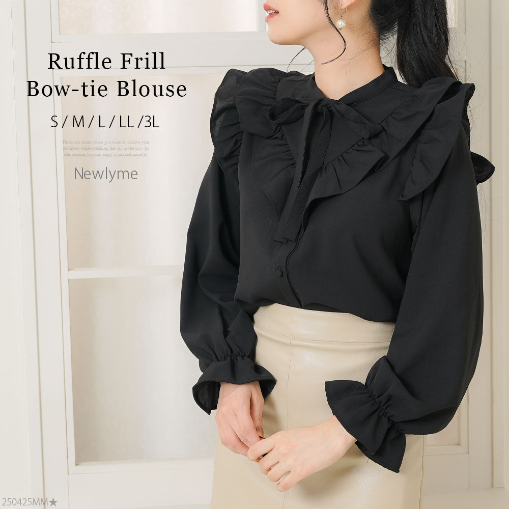 ※めめめ　FENNEL 新品⸝⋆*フリルタイデザインブラウス 楽天市場】fennel ブラウスの通販