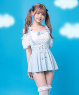 【6/1 12:00発売】【予約　6/19発送】【海外発送不可】シナモロールジャンスカ水着【SD】