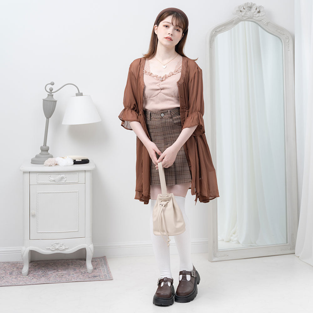 セール!!★★Sea NY パフスリーブ チュニックワンピース 送関込 セール!!Sea NY パフスリーブ チュニックワンピース 送関込 (Sea