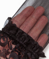 【予約　5/1発送】レースシースルーニーハイソックス【SD】