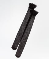 【予約　5/1発送】レースシースルーニーハイソックス【SD】