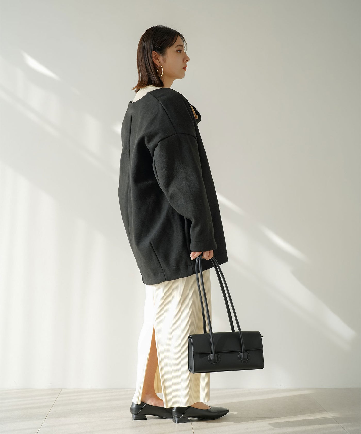 メルトンミディコクーンコート – レディースファッション通販の夢展望