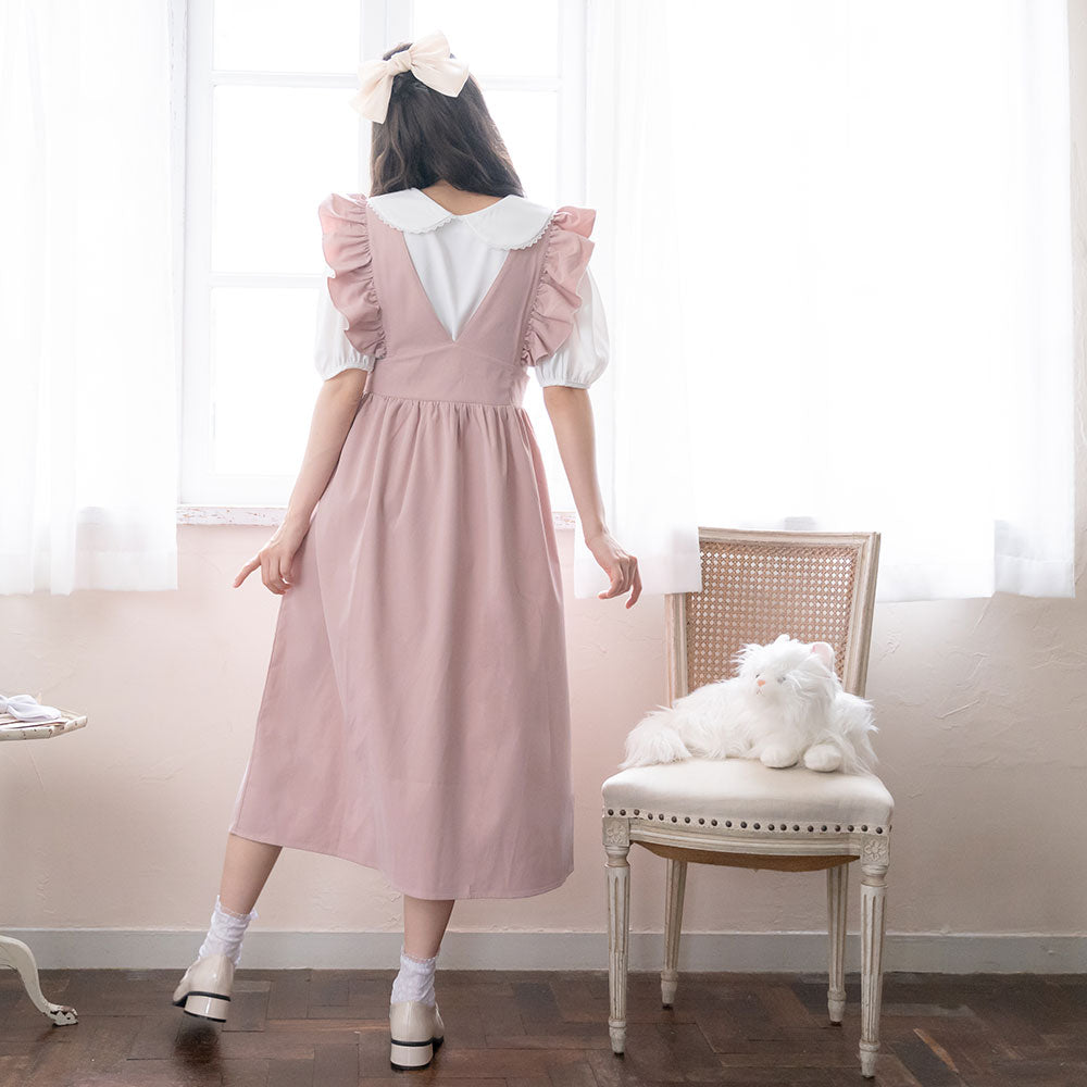 2wayフリルリボンワンピース – レディースファッション通販の夢