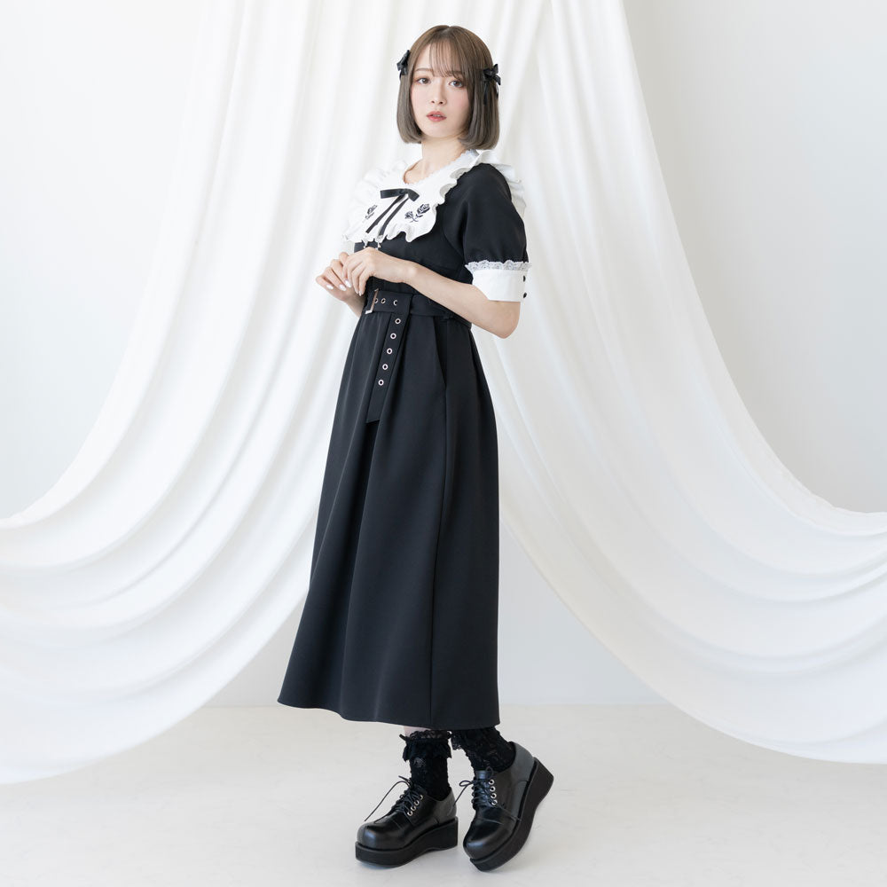 3cmor5cm厚底レースアップおでこパンプス – レディース