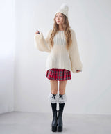 【ブラック/エクリュのみ定価】12cm厚底ストレッチショートブーツ【大きいサイズ有】