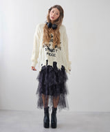 【ブラック/エクリュのみ定価】12cm厚底ストレッチショートブーツ【大きいサイズ有】