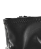 【ブラック/エクリュのみ定価】12cm厚底ストレッチショートブーツ【大きいサイズ有】