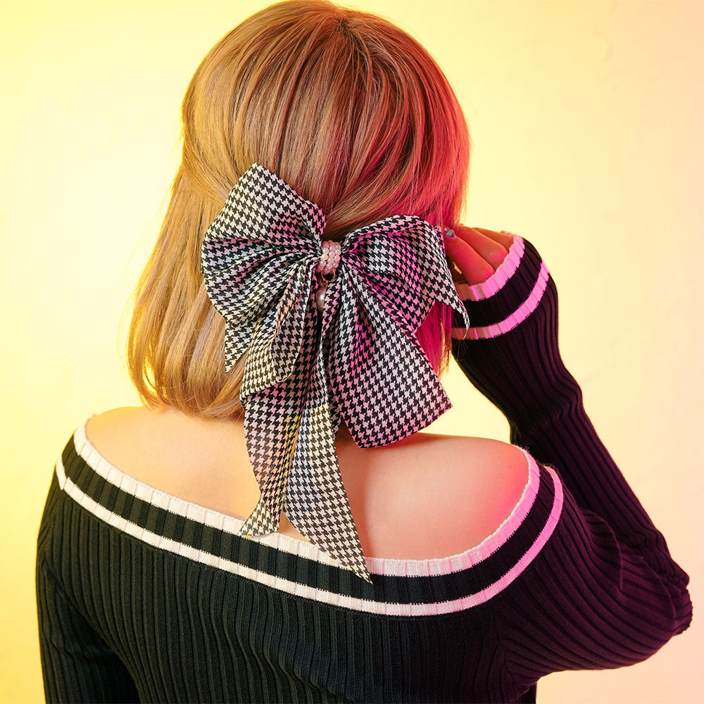 オフショルバイカラーリブニットトップス – レディースファッション