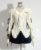 【ブラック（丈長含む）のみ定価】ハイウエストティアードスカパン