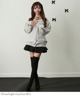 Vネックあざといビジュー釦カーディガン【ニット】