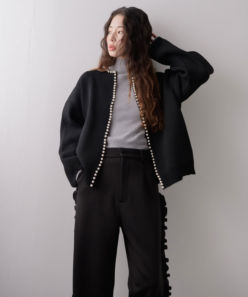 パールニットカーディガン